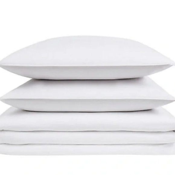 Frye White Denim Comforter Set - Picture 5 of 5